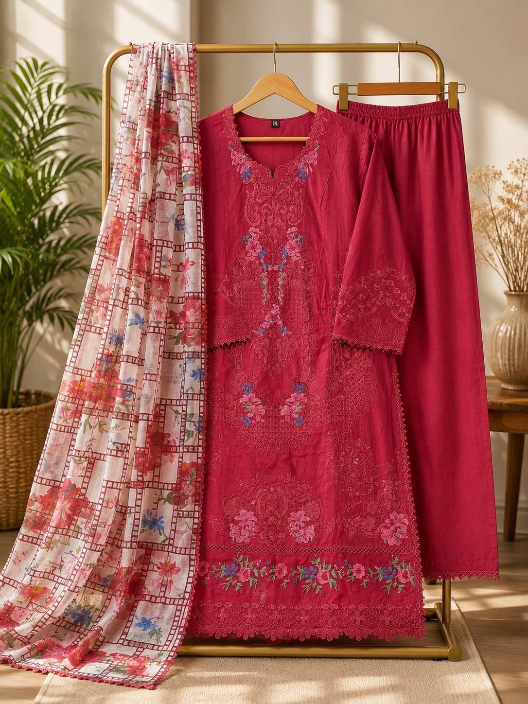 ELAF-8 By DEEPSY SUITS 01 To 06 Series Pakistani Suits Colorful Ethnic Wear Pure Cotton Readymade Dresses At Wholesale